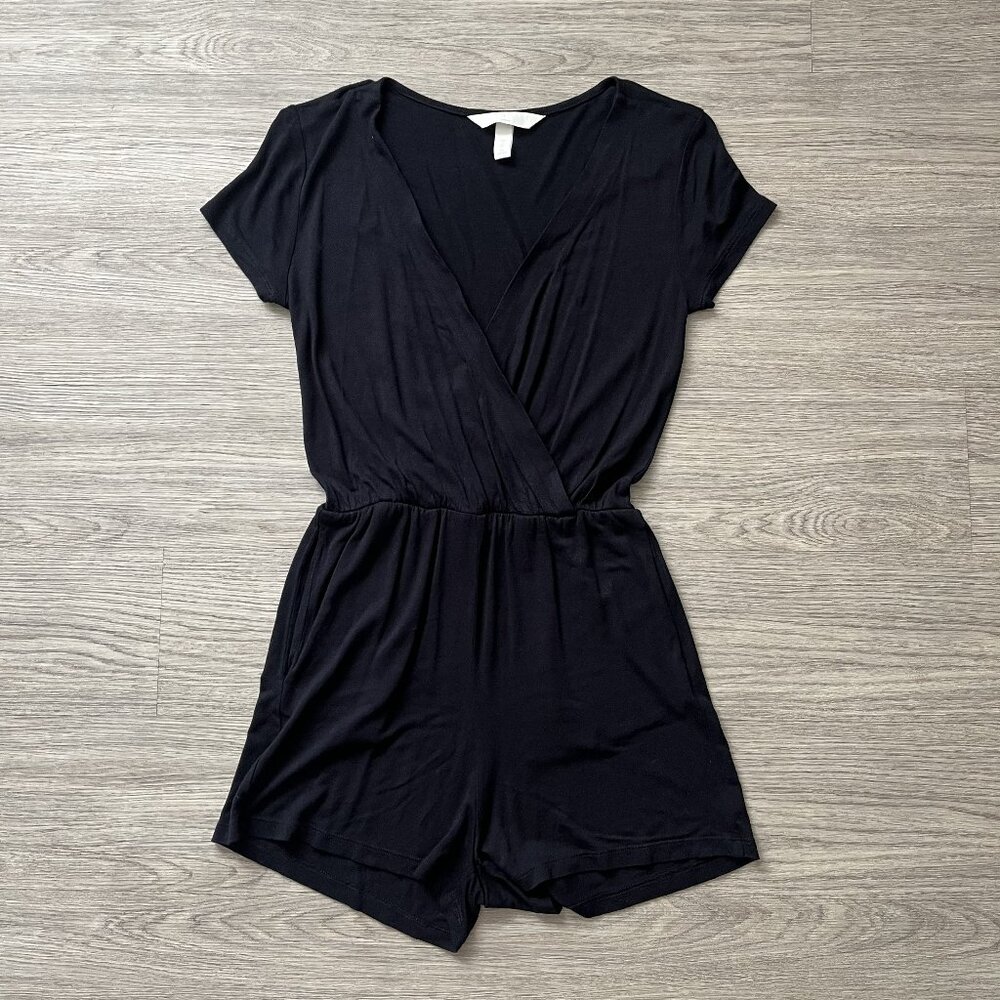 H&M Black Romper